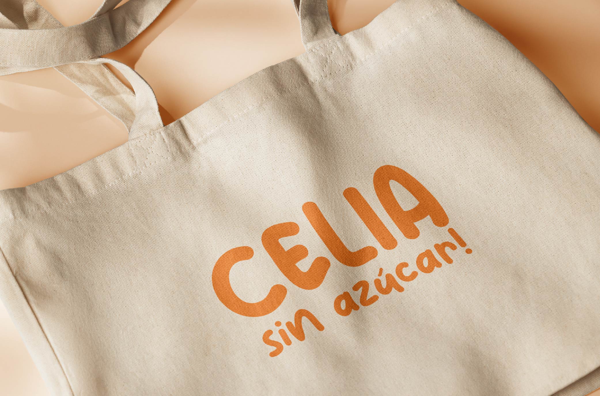 Celia tote bag — natural canvas