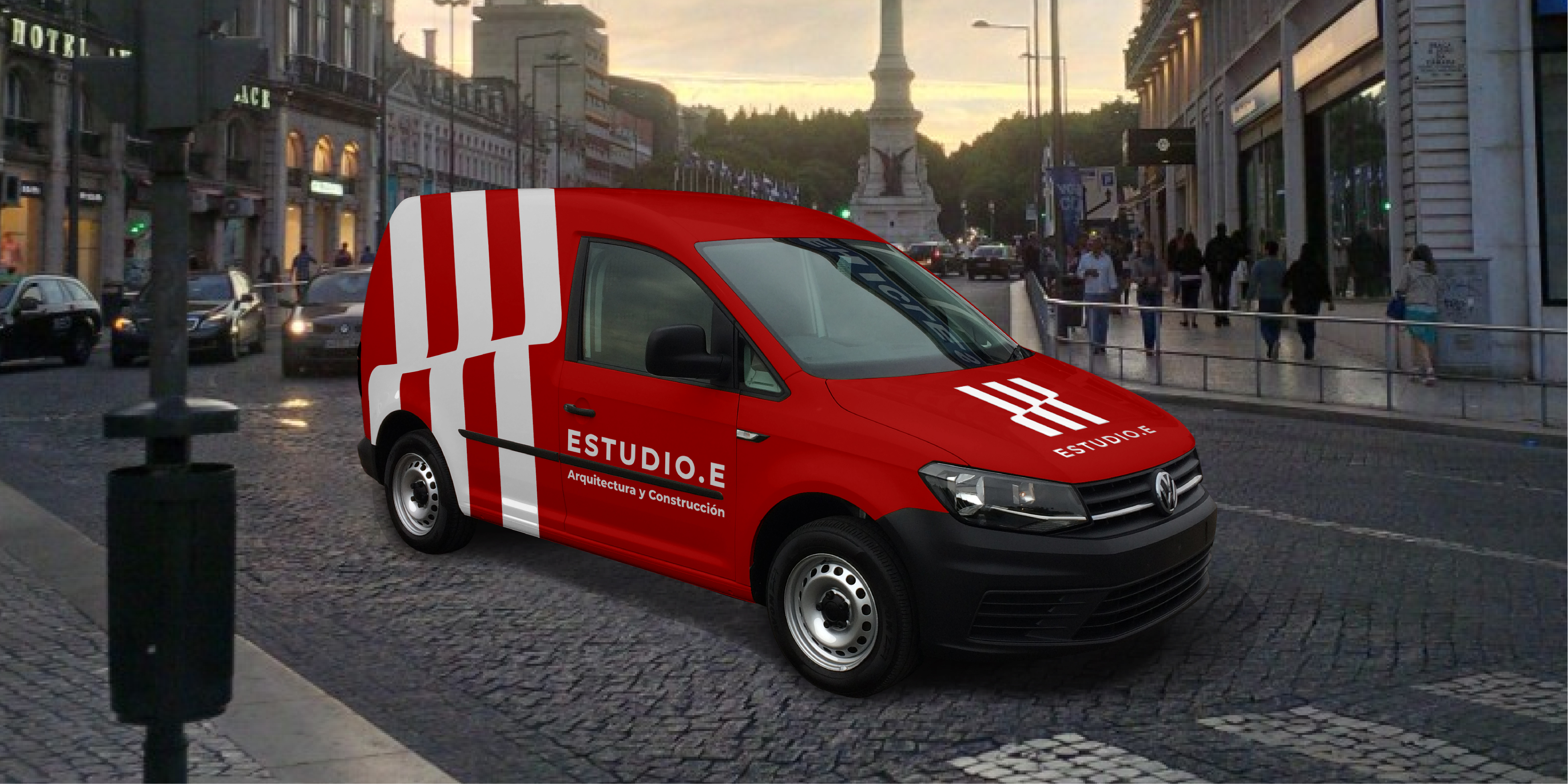 Estudio E vehicle branding